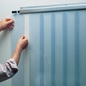 Air Curtain, Strip Curtain, 33" x 84", Easimount  NRE # 090122