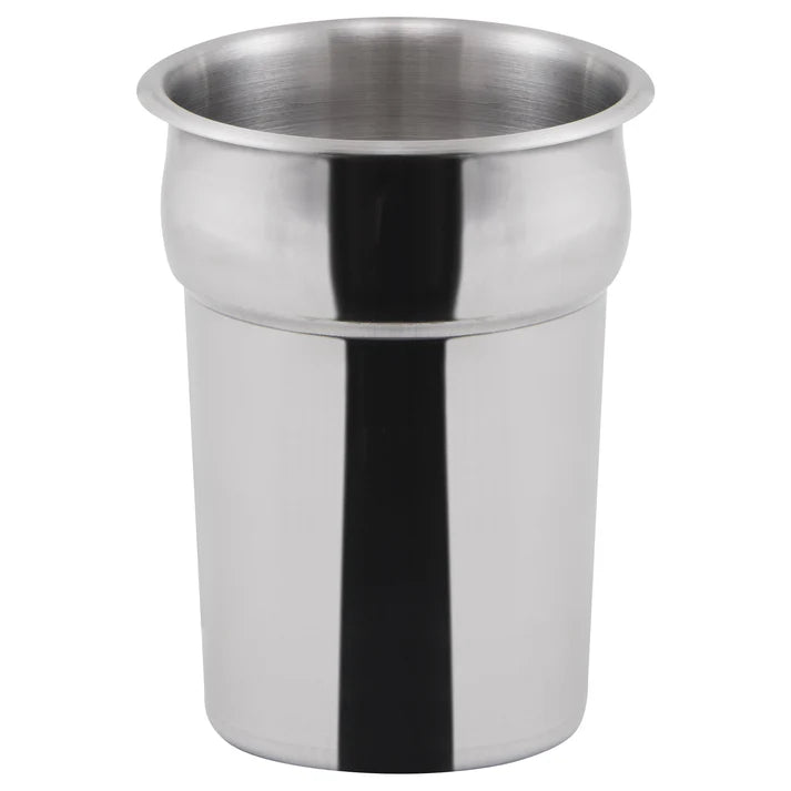 2.5 qt Food Insert , Round ,  S/S NRE # 018786