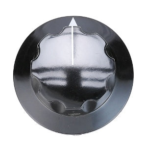 BLACK INDICATOR KNOB, 2" DIA ,