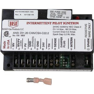 INTERMITTEN PILOT IGNITION CONTROL, 24VAC,