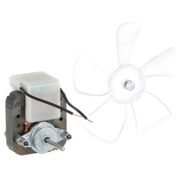 Motor and fan blade