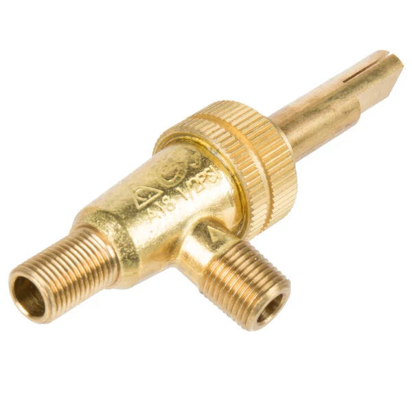 Open Burner Gas Valve