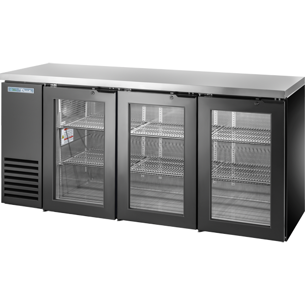 True Refrigeration TBB24-72-3G-Z1-SFT-B-1