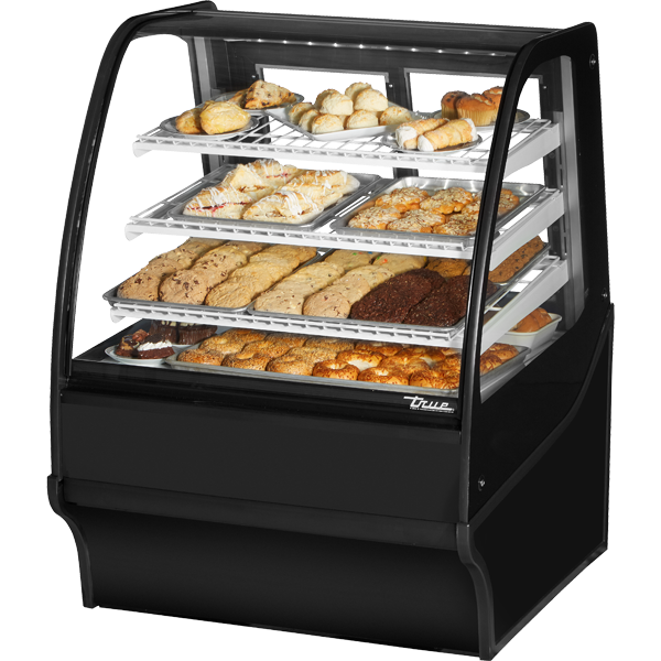 True Refrigeration TDM-DC-36-GE/GE-B-W