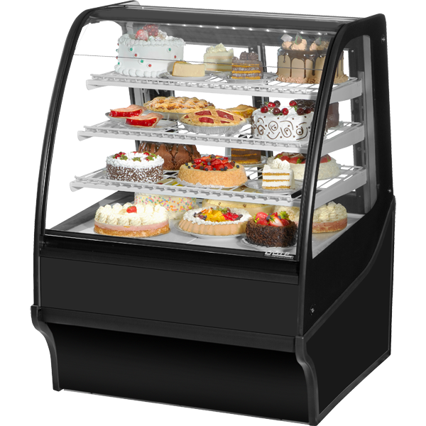 True Refrigeration TDM-R-36-GE/GE-B-W