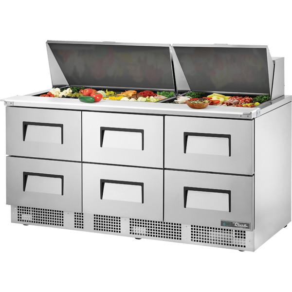 True Refrigeration TFP-72-30M-D-6-HC