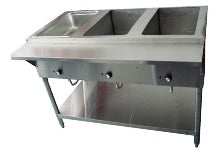 3 Bay Steam Table