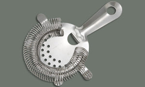 Bar Strainer, Stainless Steel 4 Prong  NRE # 009209