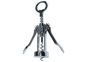 Waiters Cork Screw,  Chrome ,   Easily Open wine corks NRE # 009272