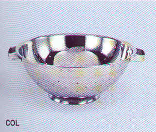 Colander Stainless Steel  10" Diameter, 3qt Cap. - Stainless Steel NRE#0176002