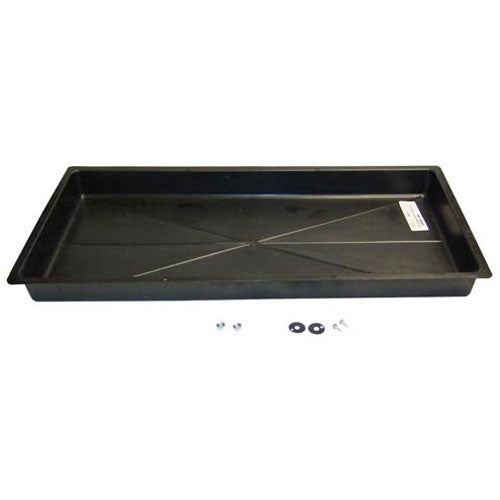 Drain Pan,  25-1/4" X 12-3/8" X 1-3/4", Plastic  NRE # 070038