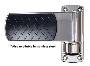 Hinge, Kason 1346 , Left , Flush, Diamond Black, Light Spring  NRE # 090631