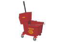 Red Mop bucket and wringer