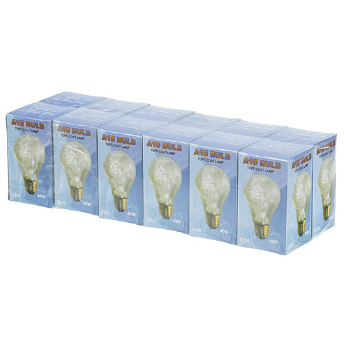 LIGHT BULB, Coated, 12PK, 40W 250V  NRE # 053907