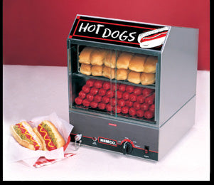 Hot Dog Cooker, Bun Warmer , Nemco #8300 120volt NRE # 002043