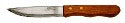 Knives, Commercial Steak , 1Dz, Heavy Duty 5" Blade, Wood Handle  NRE# 013040
